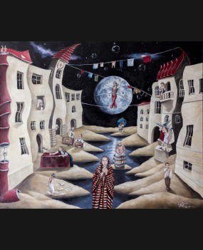 City of Illusions - Print on Canvas