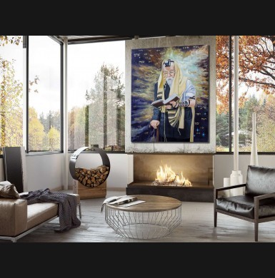 Jewish Collection "Wisdom" - Print on Canvas