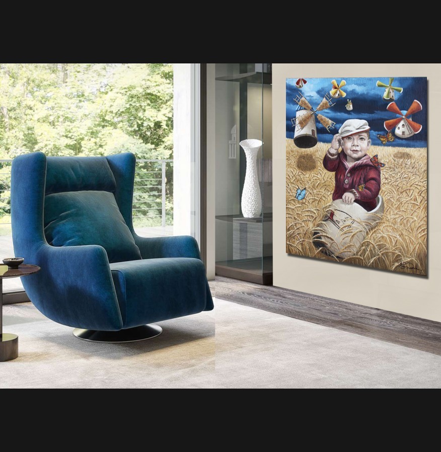 Kids & Cities "Amsterdam" - Print on Canvas Kids & Cities "Amsterdam" - Print on Canvas