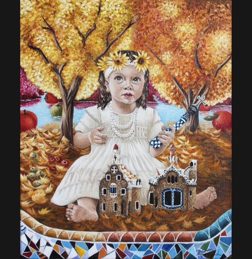 Kids & Cities "Barcelona" - Print on Canvas Kids & Cities "Barcelona" - Print on Canvas