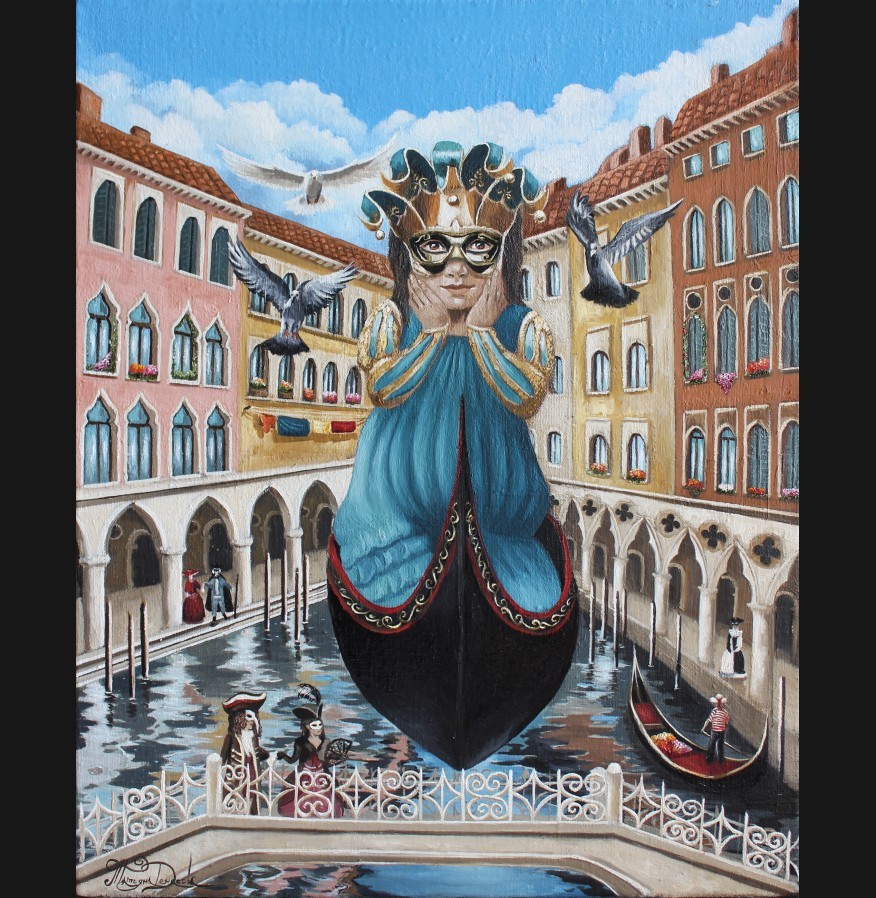Kids & Cities "Venice" - Print on Canvas Kids & Cities "Venice" - Print on Canvas