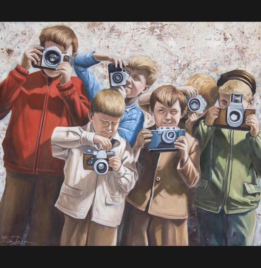 Kids & Memories "Paparazzi" - Print on Canvas Kids & Memories "Paparazzi" - Print on Canvas