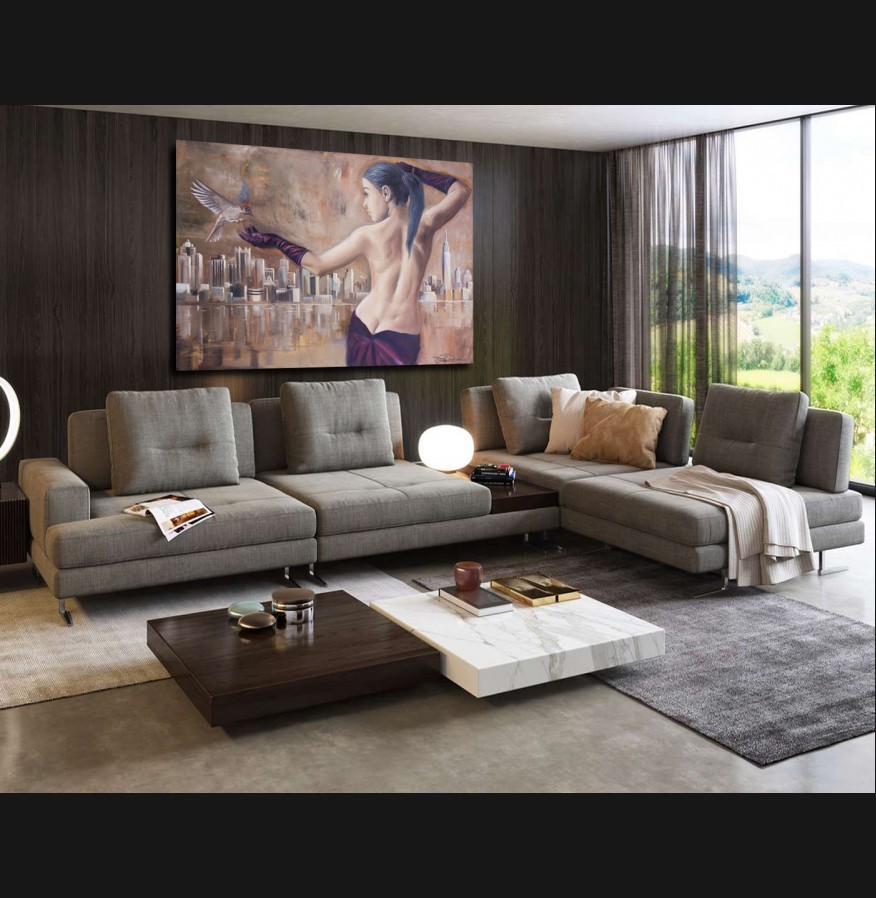 Nude Collection "Ease" - Print on Canvas Nude Collection "Ease" - Print on Canvas