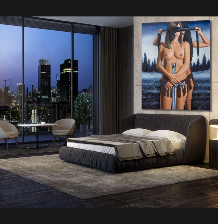 Nude Collection "Enigma" - Print on Canvas Nude Collection "Enigma" - Print on Canvas