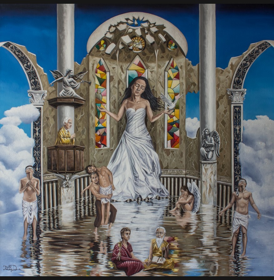 The Pray - Print on Canvas The Pray - Print on Canvas