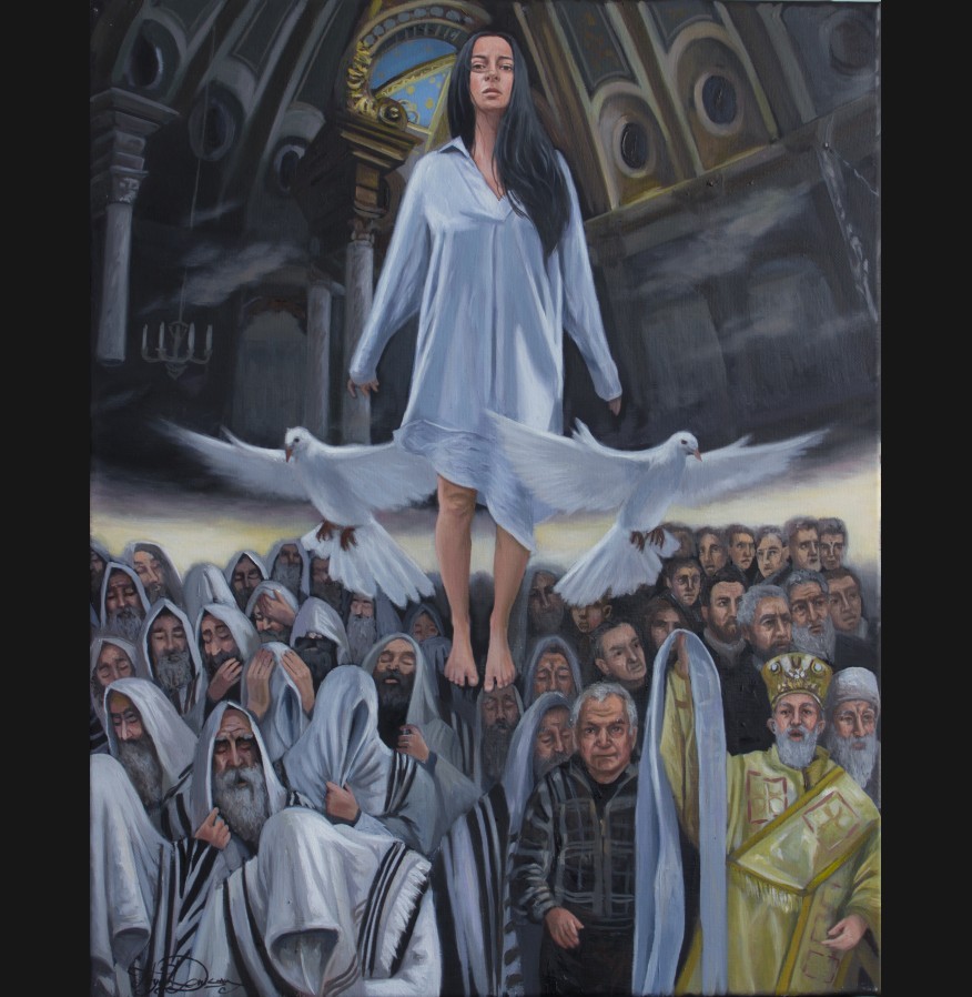 The Major Arcana Tarot Card "The Chariot VII" - Print on Canvas